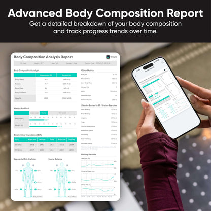Smart Body Composition Scale with Handle