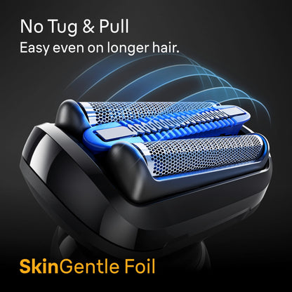 Wet Dry Electric Shaver with Attachments