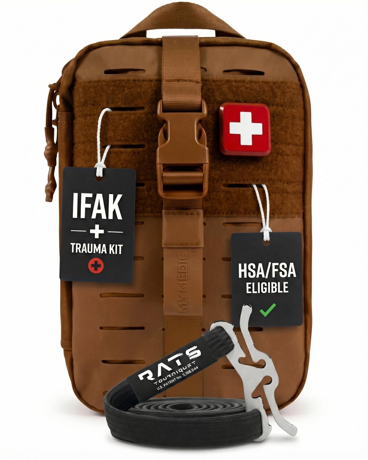 Compact First Aid Emergency Kit Bag