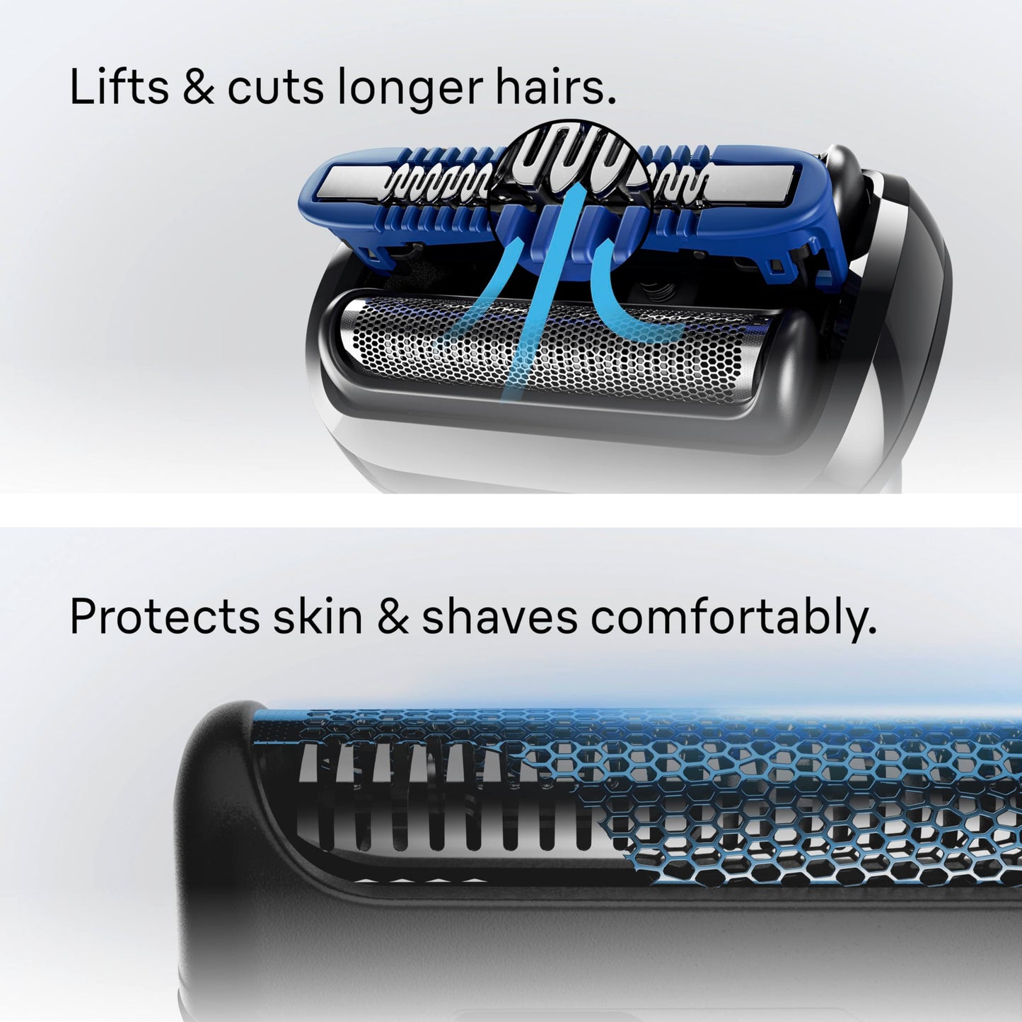 Wet Dry Electric Shaver with Attachments