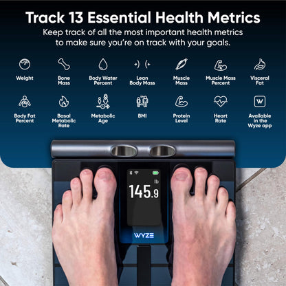 Smart Body Composition Scale with Handle