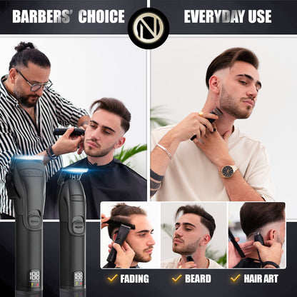 Professional Cordless Hair Clipper Set